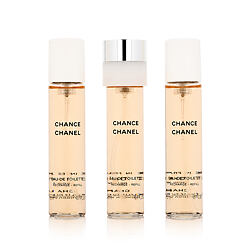 Chanel Chance EDT Ricarica 2 x 20 ml + EDT ricarica con vaporizzatore 20 ml (donna) 2 x 20 ml
