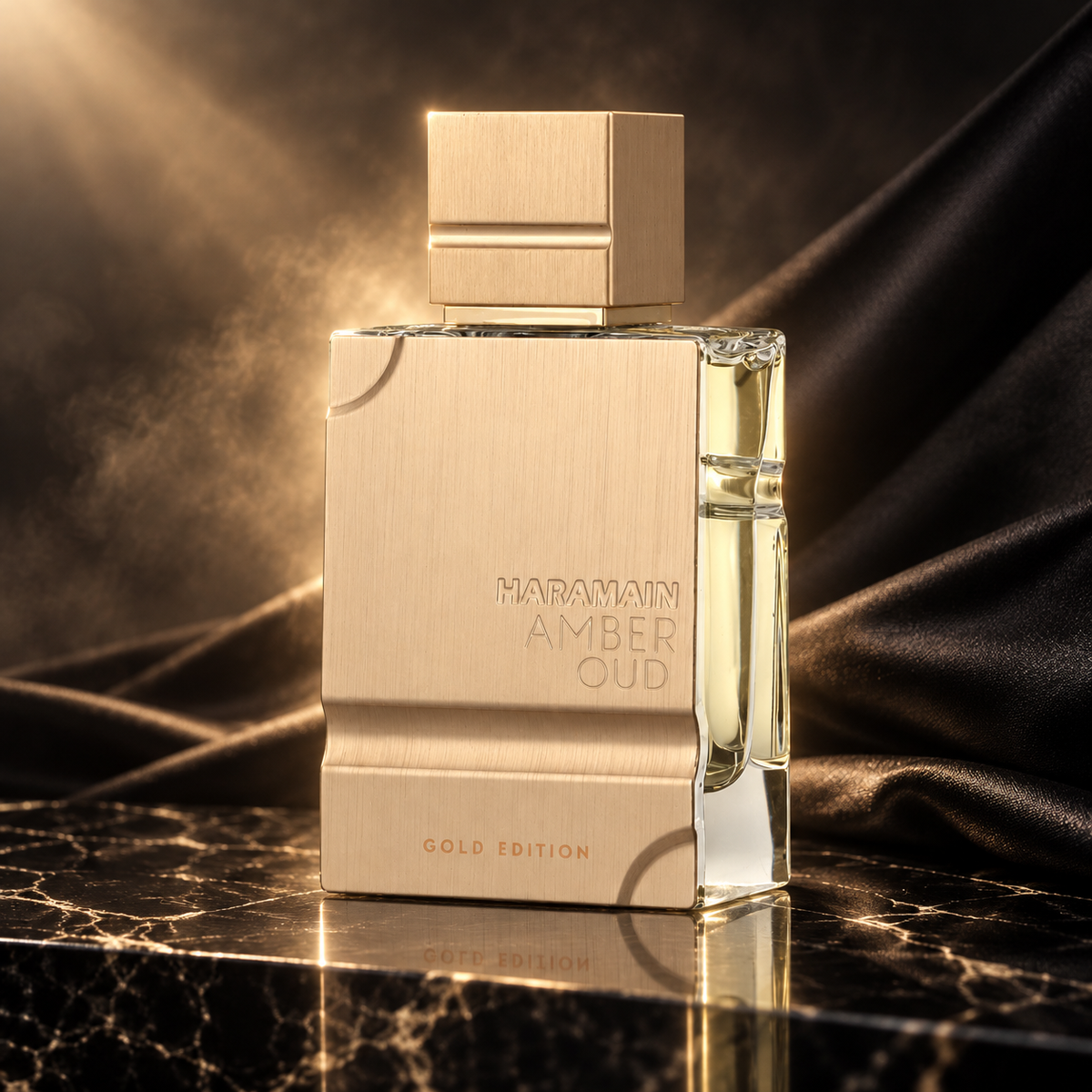 Al Haramain Amber Oud Gold Edition – scena pubblicitaria NewBelle