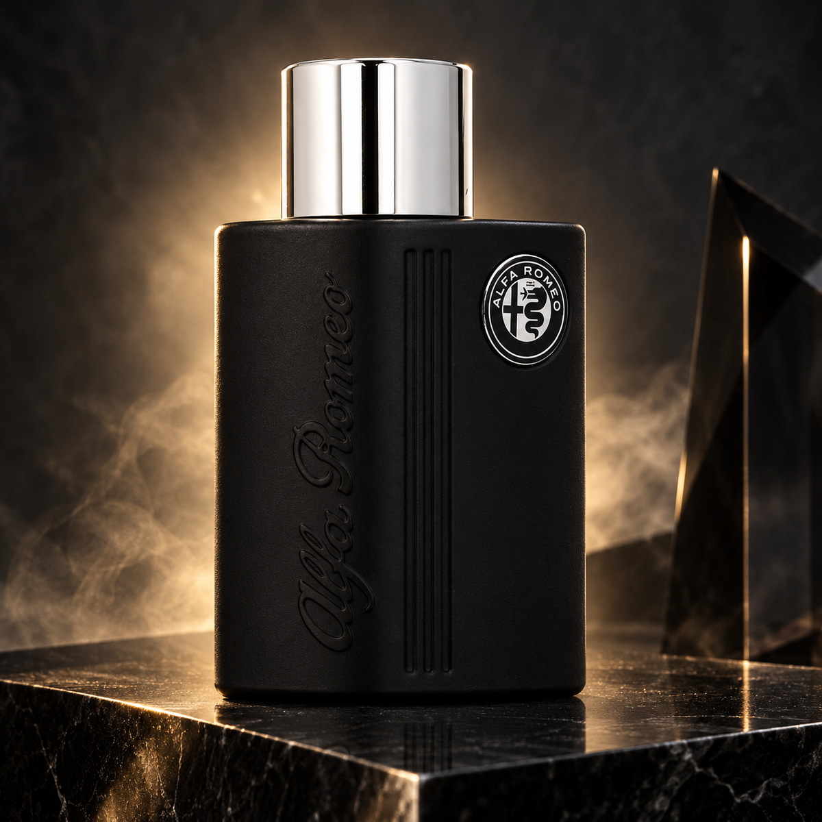 Alfa Romeo Black Eau de Toilette 125 ml — lifestyle editoriale NewBelle