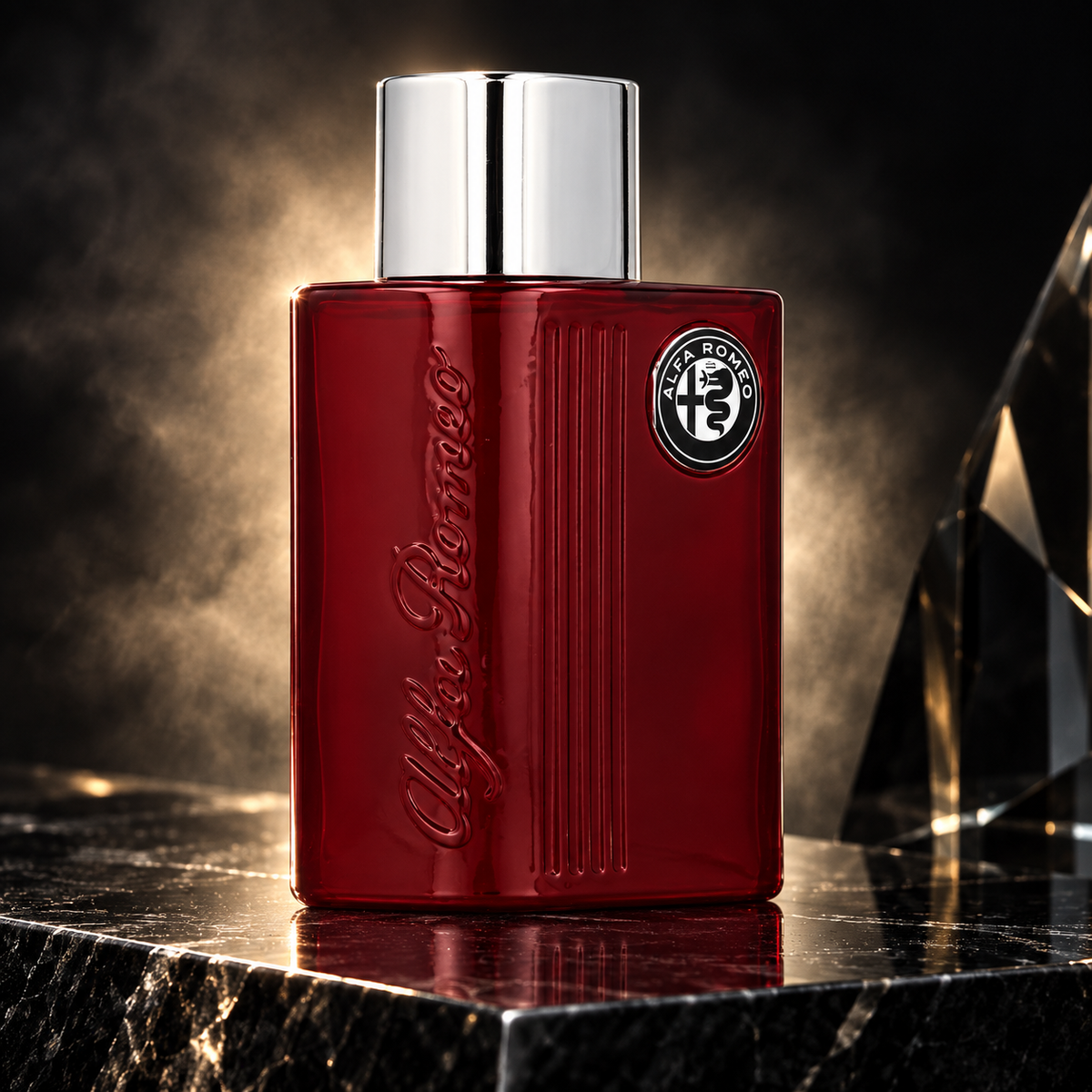 Alfa Romeo Red Eau de Toilette 125 ml — lifestyle editoriale NewBelle