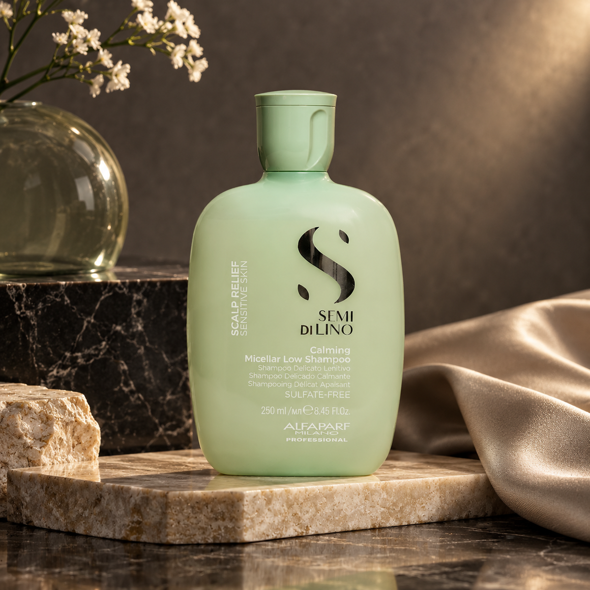 Alfaparf Milano Semi Di Lino Scalp Relief 250 ml — lifestyle editoriale NewBelle
