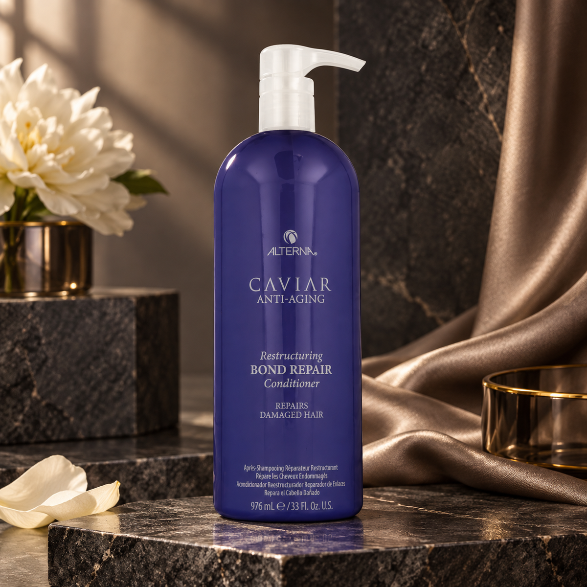 Alterna Caviar Anti-Aging Restructuring Bond Repair Conditioner 976 ml — NewBelle lifestyle