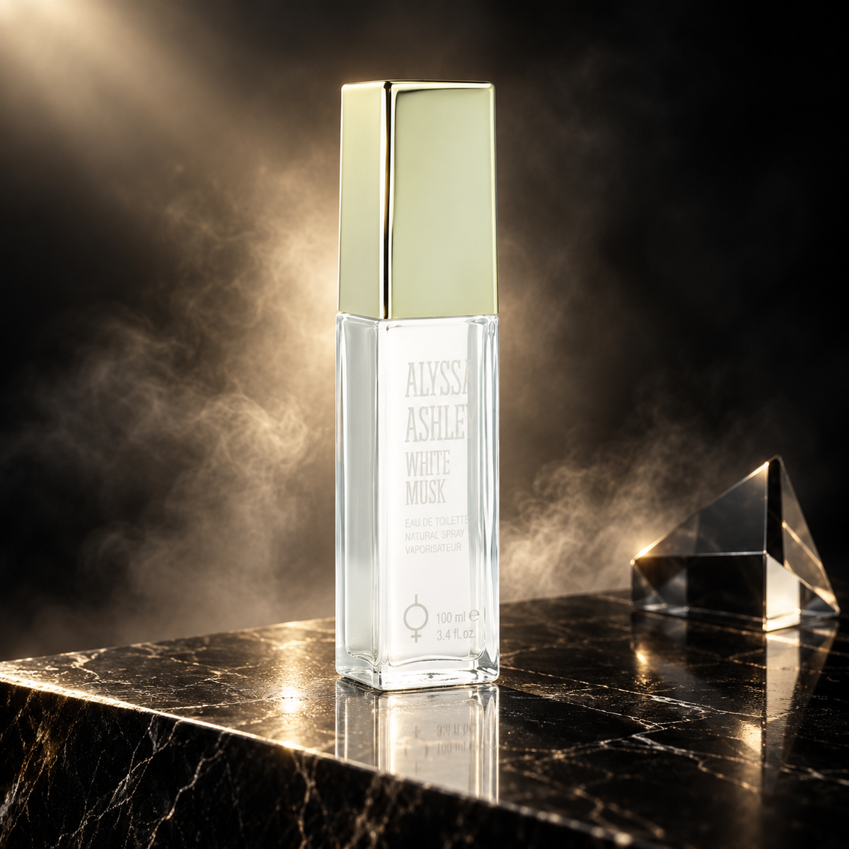 Alyssa Ashley White Musk Eau de Toilette (donna) 100 ml — scena luxury NewBelle 2