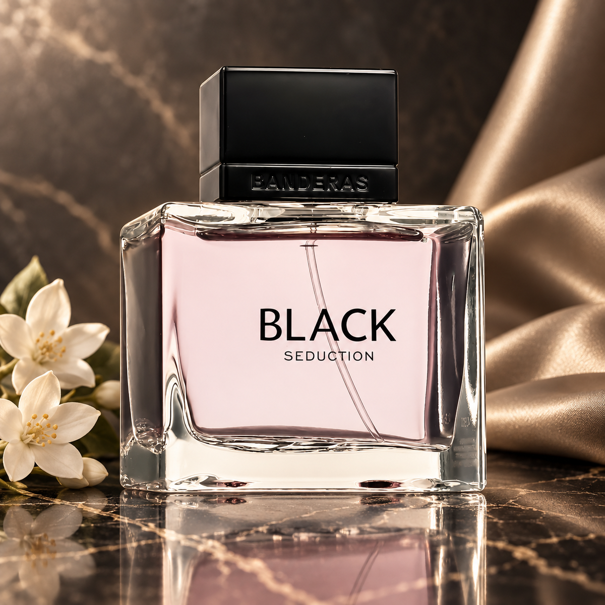 Banderas Black Seduction 100 ml – scena editoriale NewBelle