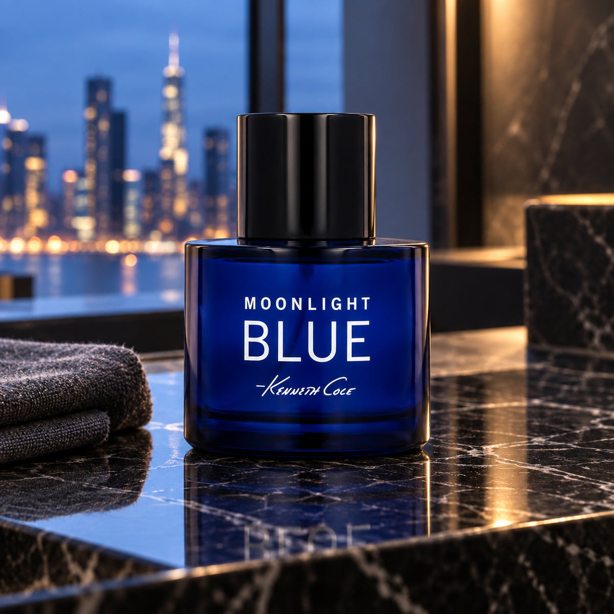 Kenneth Cole Moonlight Blue, 100 ml — ambientazione lifestyle