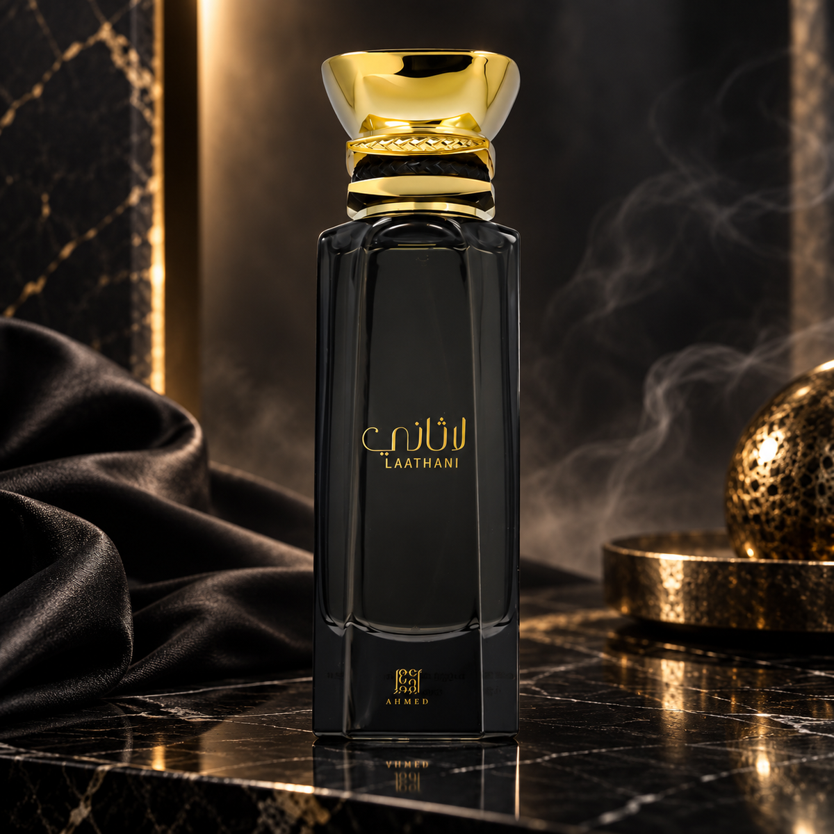 Laathani — ambientazione luxury scura