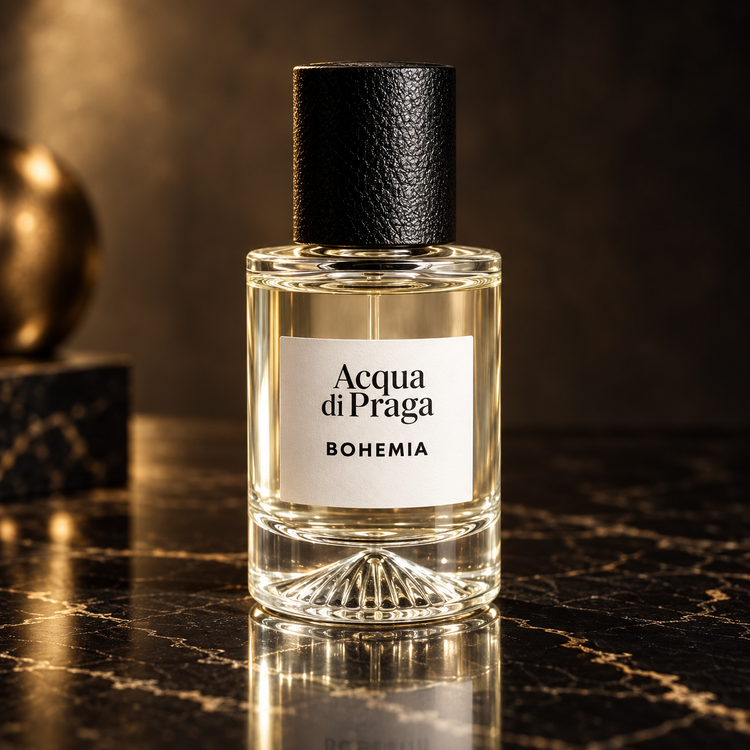 Acqua di Praga: Bohemia — scena su marmo nero