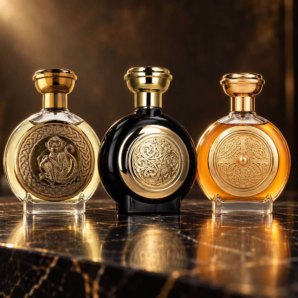Boadicea the Victorious: Hanuman, Angelic, Defender — scena su marmo nero
