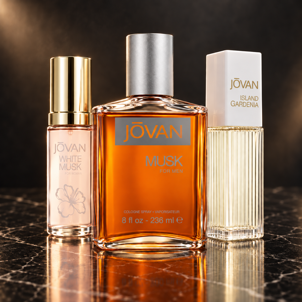 Jovan: Musk for Men, White Musk for Woman, Island Gardenia – NewBelle