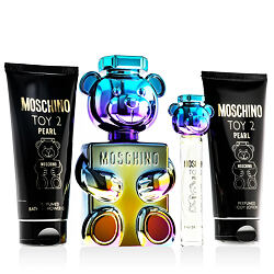 Moschino Toy 2 Pearl EDP 100 ml + EDP MINI 10 ml + gel doccia 100 ml + latte per il corpo 100 ml - 100 ml + 10 ml + 100 ml + 