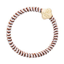 By Eloise London Velvet Gold Quatrefoil Soft Neutrals unico