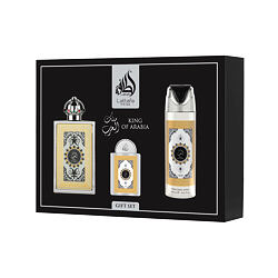 Lattafa Pride King Of Arabia EDP 100 ml + EDP 20 ml + DEO spray 200 ml - 100 ml + 20 ml + 200 ml
