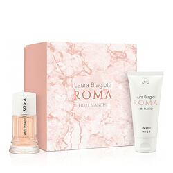Laura Biagiotti Roma Fiori Bianchi EDT 25 ml + Latte corpo 50 ml - 25 ml + 50 ml