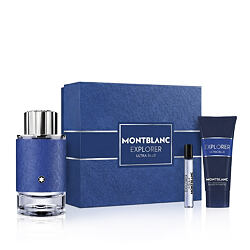 Montblanc Explorer Ultra Blue EDP 100 ml + EDP MINI 7,5 ml + gel doccia 100 ml - 100 ml + 7,5 ml + 100 ml
