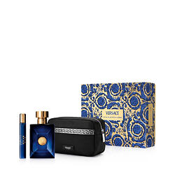 Versace Pour Homme Dylan Blue EDT 100 ml + EDT MINI 10 ml + Trousse per cosmetici - 10 ml