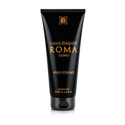 Laura Biagiotti Roma Uomo Nero Estremo Gel Doccia profumato (uomo) - 200 ml
