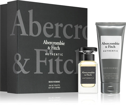 Abercrombie & Fitch Authentic Man EDT 50 ml + Gel doccia 200 ml