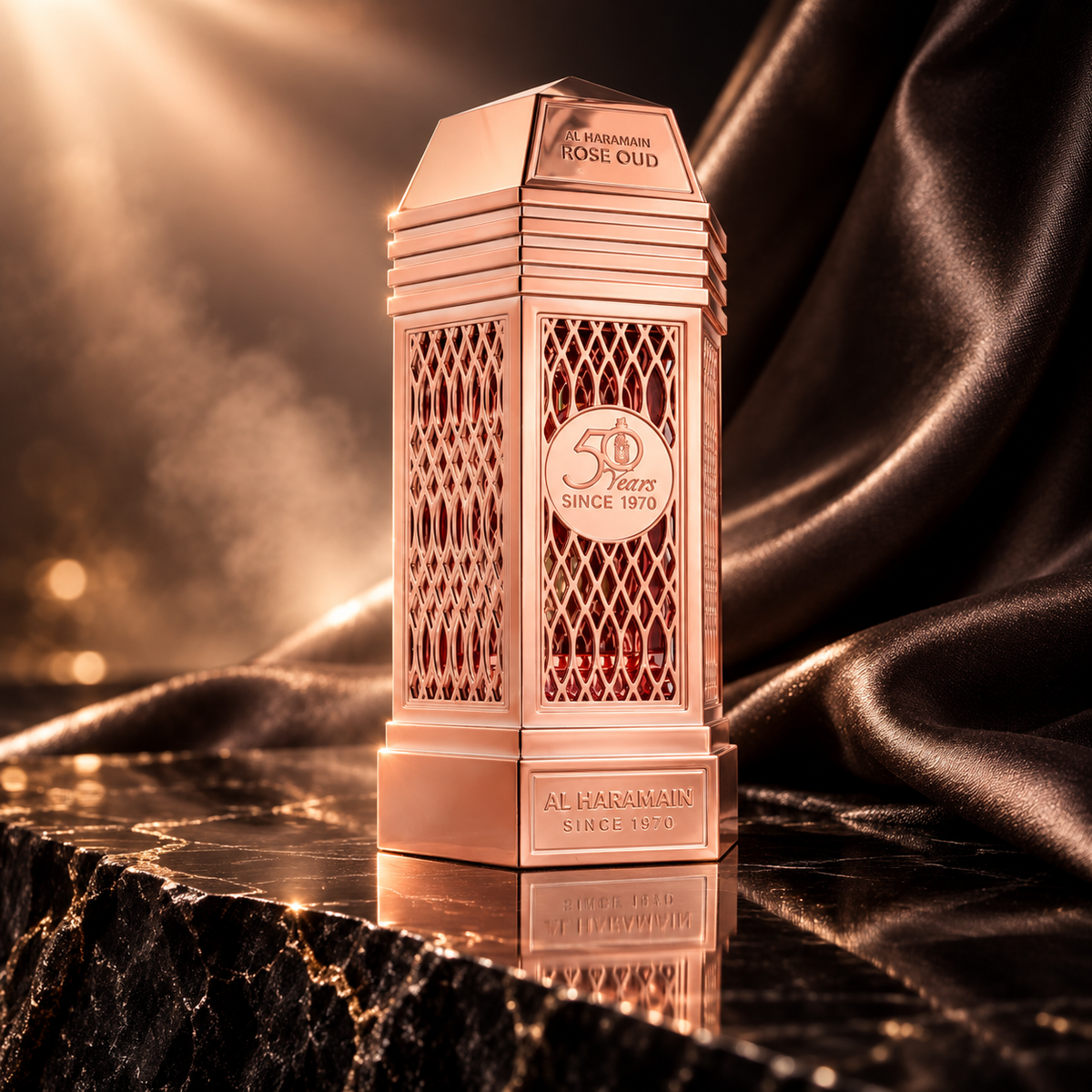 50 Years Rose Oud – NewBelle campagna luxury