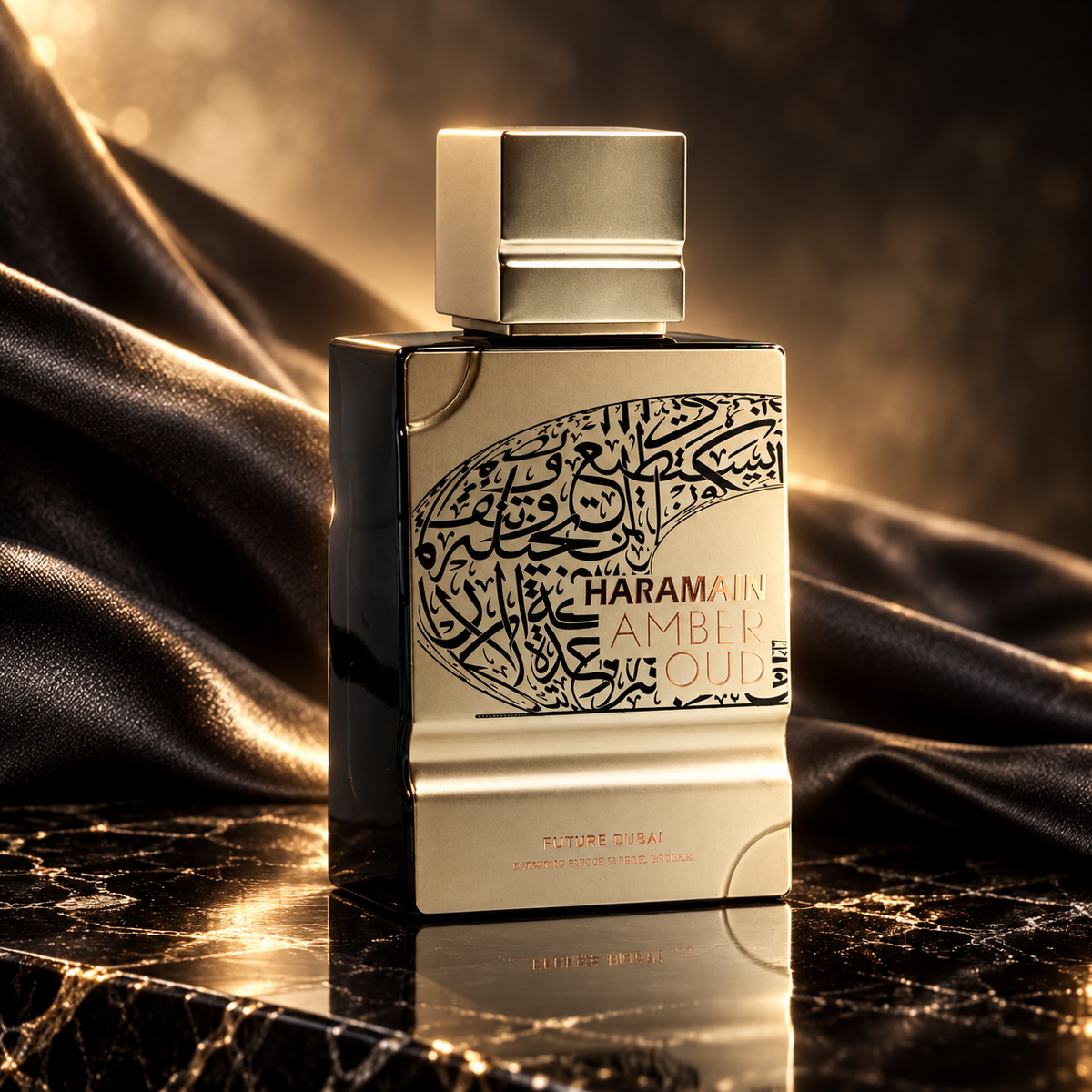 Amber Oud Future Dubai – NewBelle campagna luxury