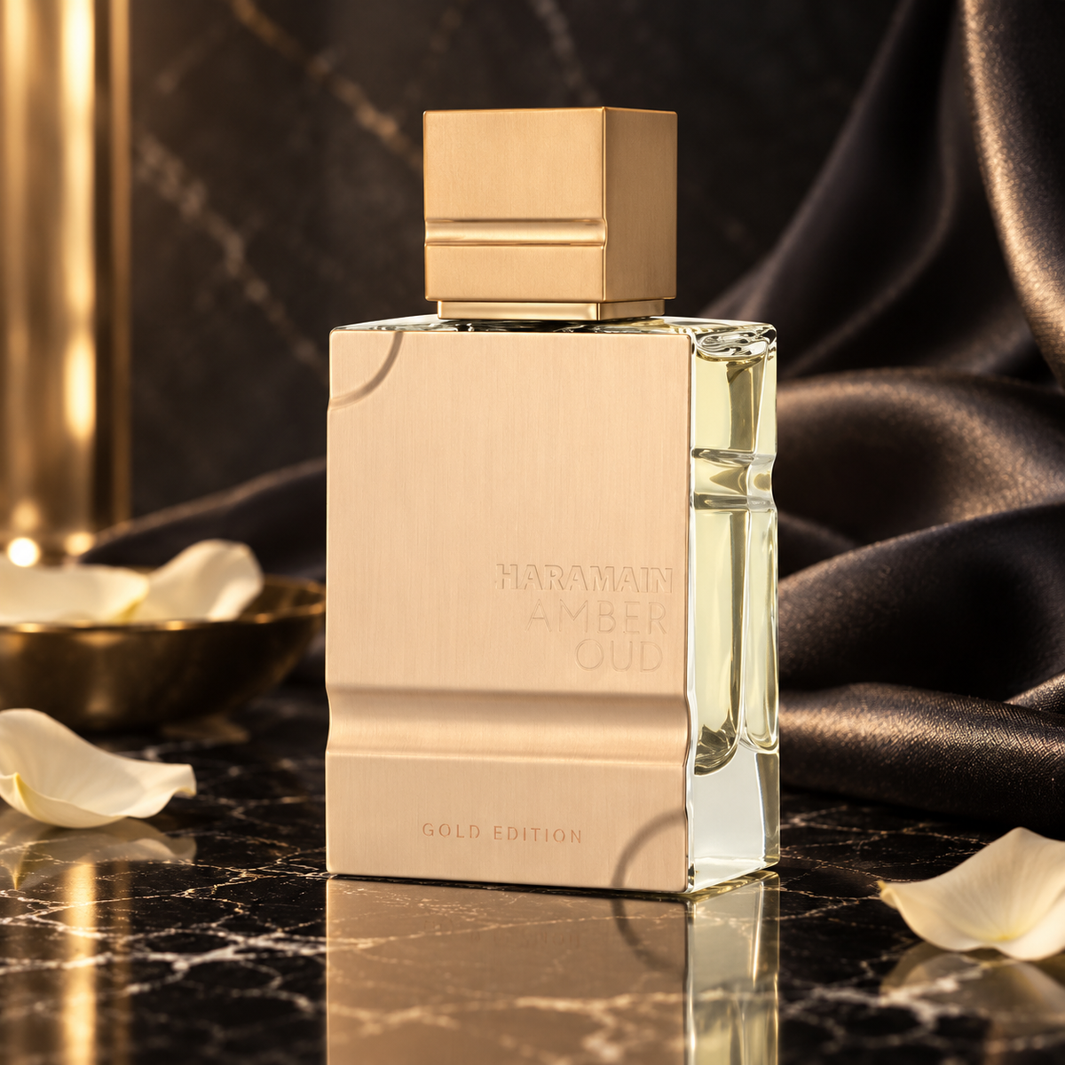 Al Haramain Amber Oud Gold Edition – scena luxury NewBelle