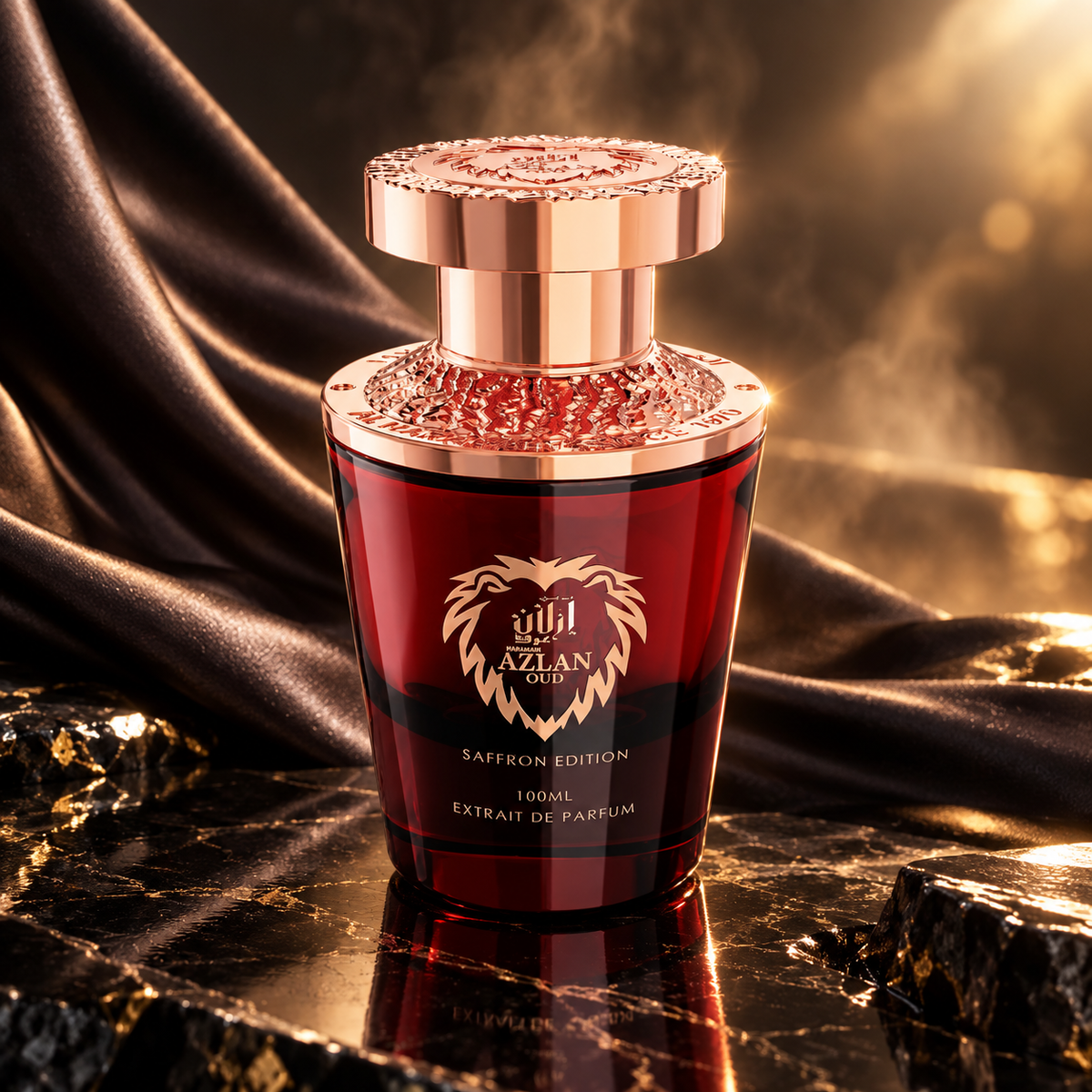 Azlan Oud Saffron Edition – NewBelle campagna luxury