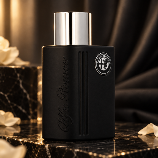 Alfa Romeo Black Eau de Toilette 125 ml — campagna premium NewBelle