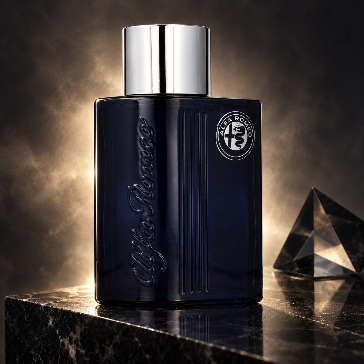 Alfa Romeo Blue Eau de Toilette 125 ml — lifestyle editoriale NewBelle