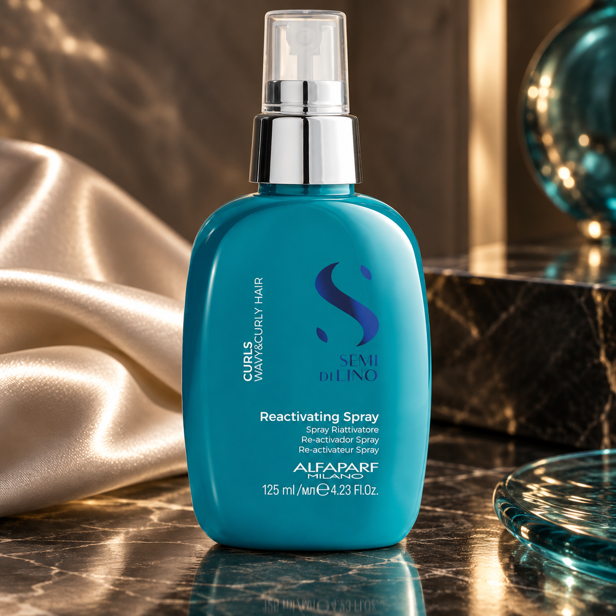 Alfaparf Milano Semi Di Lino Curls 125 ml — lifestyle editoriale NewBelle