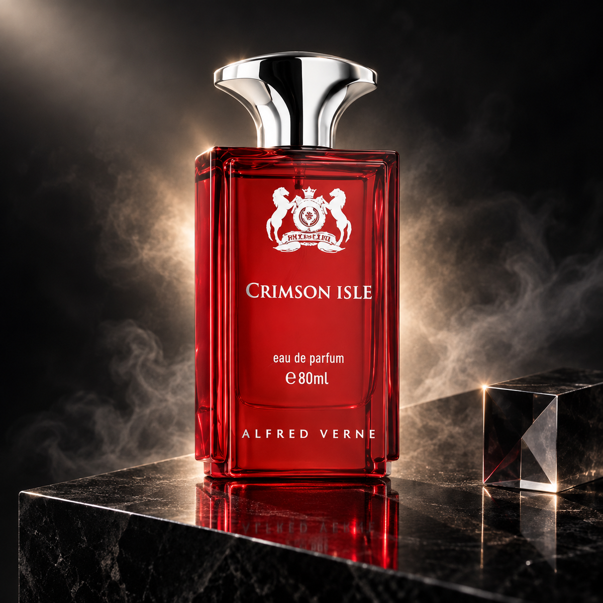 Alfred Verne Crimson Isle 80 ml — scena lifestyle NewBelle