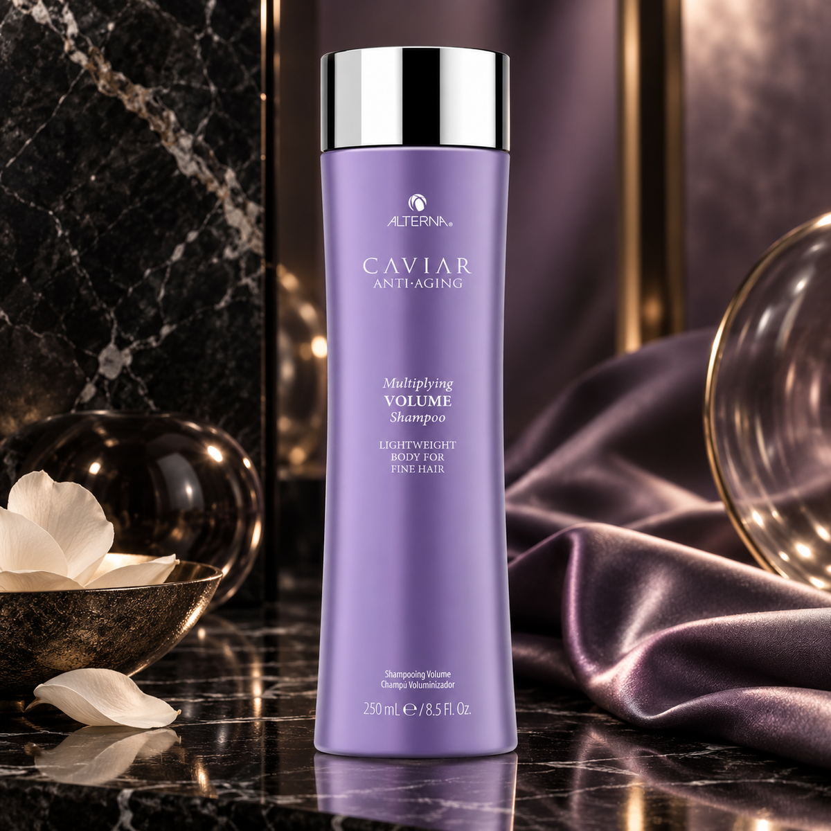 Alterna Caviar Multiplying Volume Shampoo 250 ml — scena lifestyle NewBelle