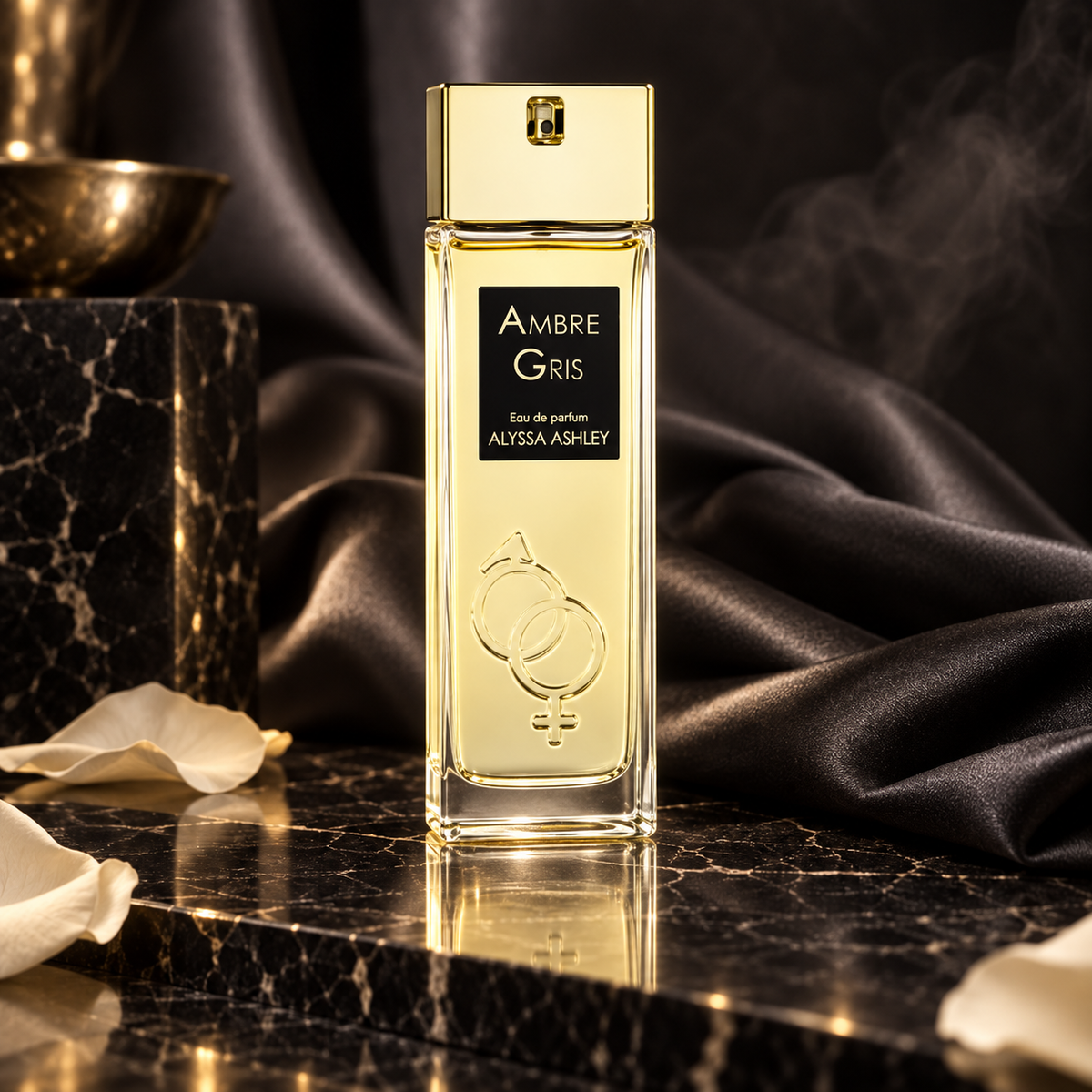 Alyssa Ashley Ambre Gris Eau de Parfum (donna) 100 ml — scena luxury NewBelle 1