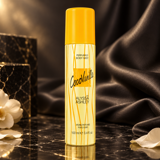 Alyssa Ashley Coco Vanilla Spray da corpo (donna) 100 ml — scena luxury NewBelle 1