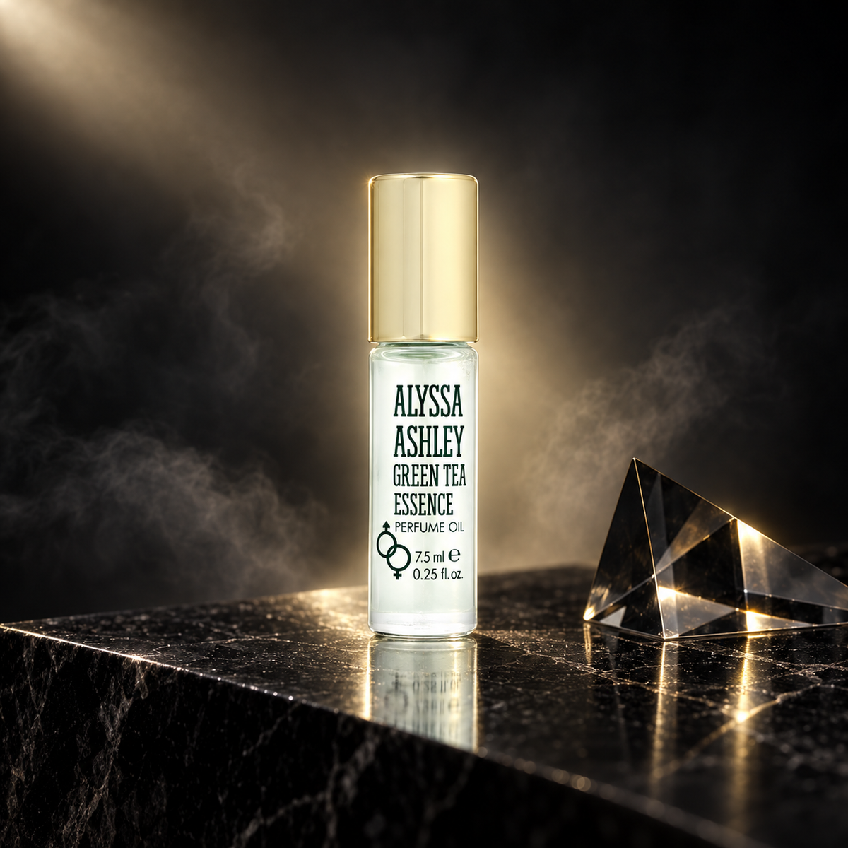 Alyssa Ashley Green Tea Essence Olio profumato (donna) 7.5 ml — scena luxury NewBelle 2