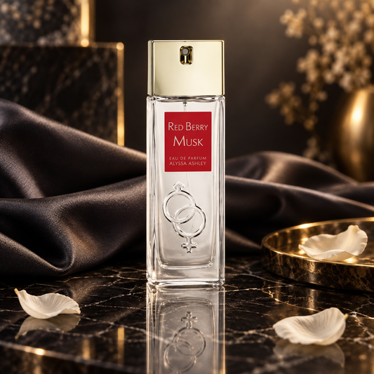 Alyssa Ashley Red Berry Musk Eau de Parfum (unisex) 50 ml — scena luxury NewBelle 1