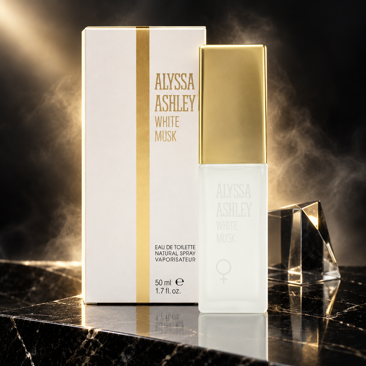 Alyssa Ashley White Musk Eau de Toilette (donna) 50 ml — scena luxury NewBelle 2