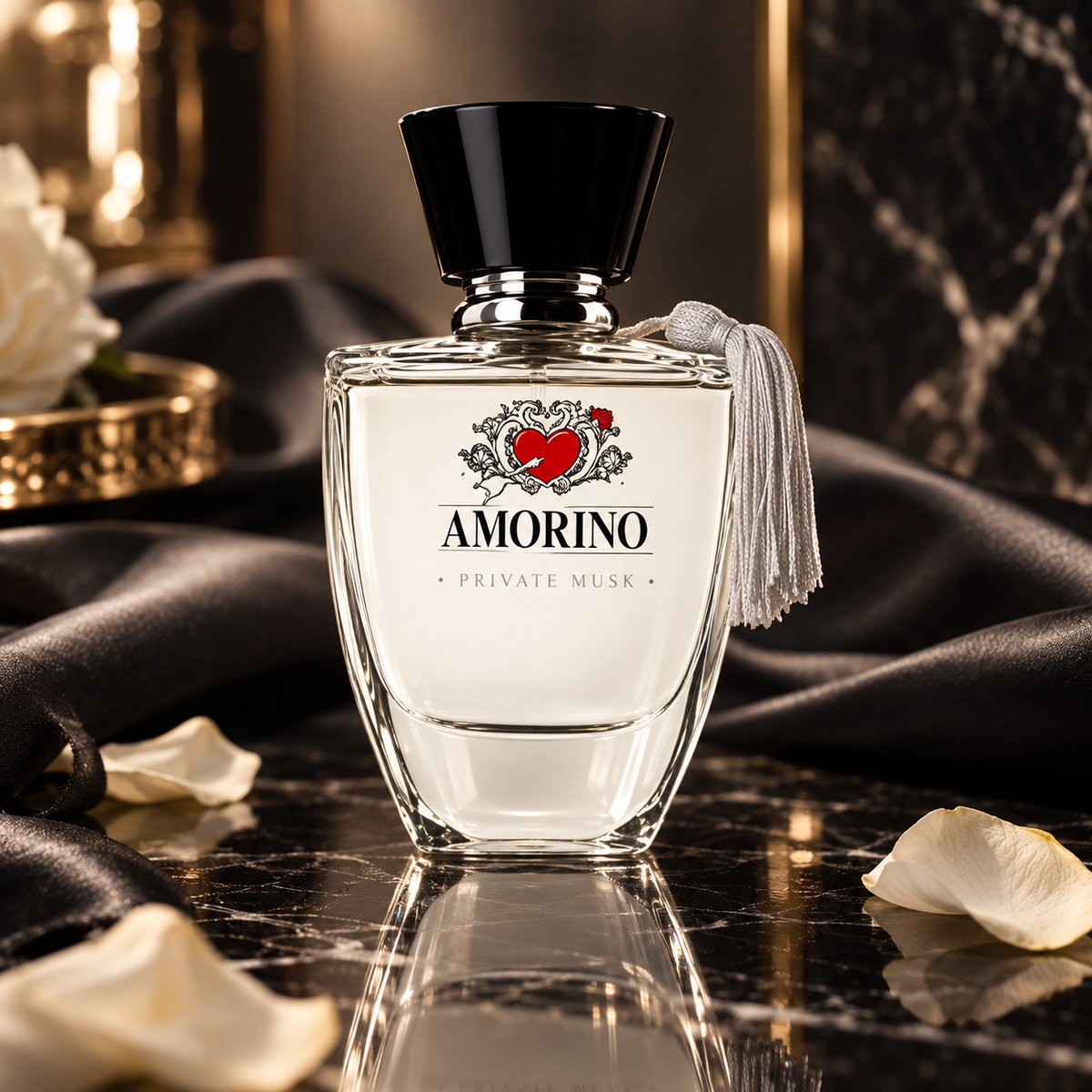 Amorino Private Musk — scena luxury NewBelle 1
