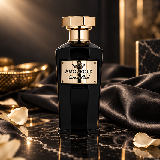 Amouroud Sunset Oud — scena luxury NewBelle 1