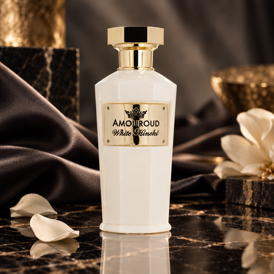 Amouroud White Hinoki — scena luxury NewBelle 1