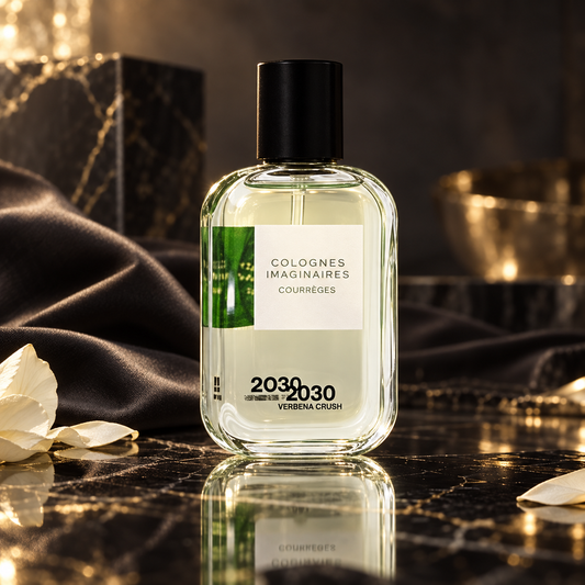 André Courrèges Colognes Imaginaires 2030 Verbena Crush — scena luxury NewBelle 1