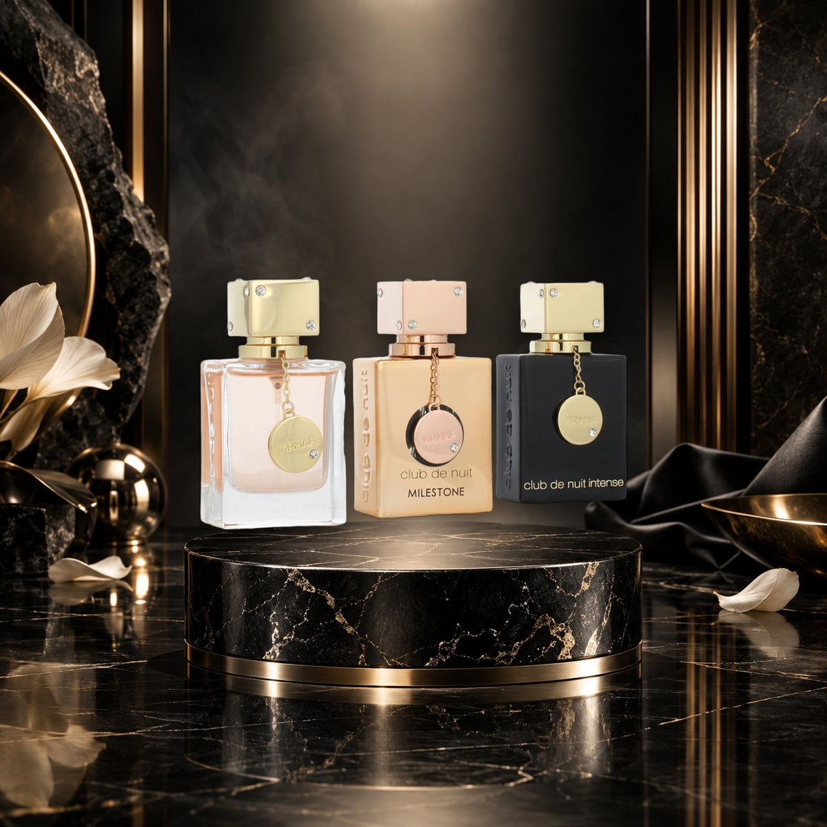 Club de Nuit A Collector's Pride White Parfum Gift Set - NewBelle campagna