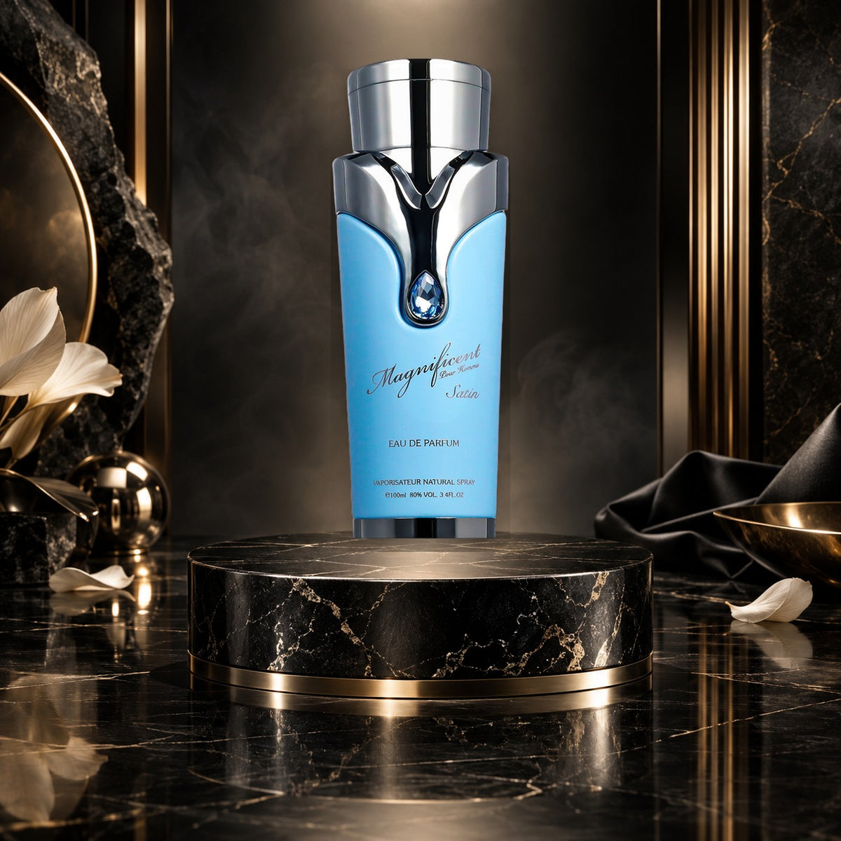 Magnificient Satin Eau de Parfum (unisex) 100 ml - NewBelle campagna