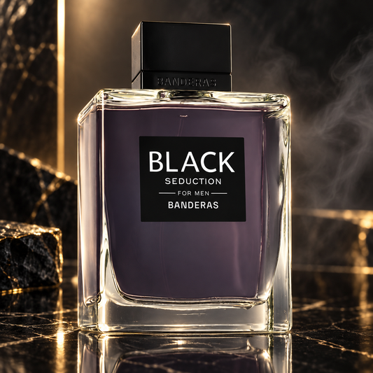 Banderas Black Seduction 200 ml – scena campagna NewBelle