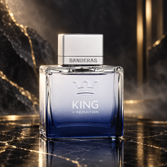 Banderas King of Seduction 100 ml – scena campagna NewBelle