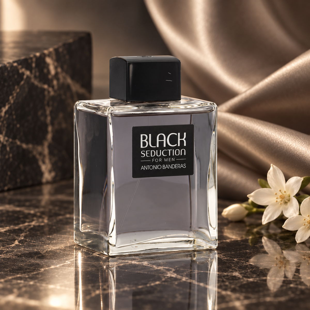 Banderas Seduction in Black 200 ml – scena editoriale NewBelle