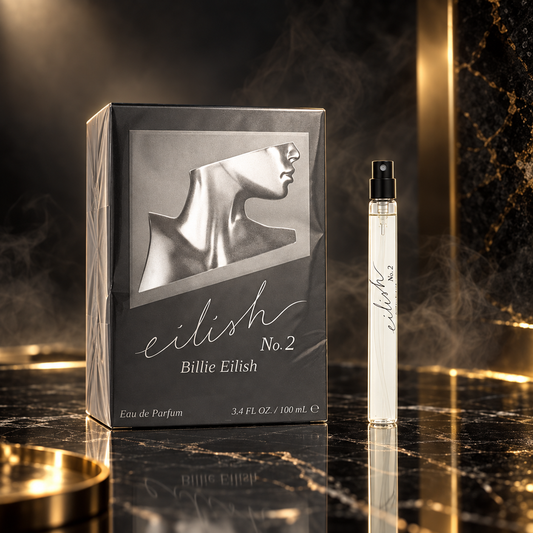 Billie Eilish Eilish No. 2 100 ml con spray da viaggio — campagna NewBelle