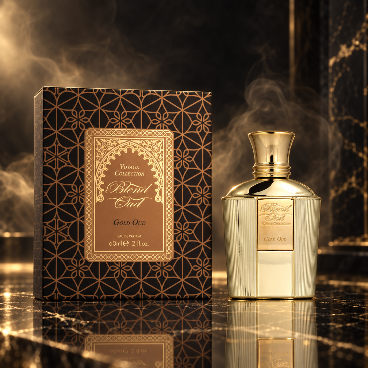 Blend Oud Gold Oud 60 ml - campagna NewBelle