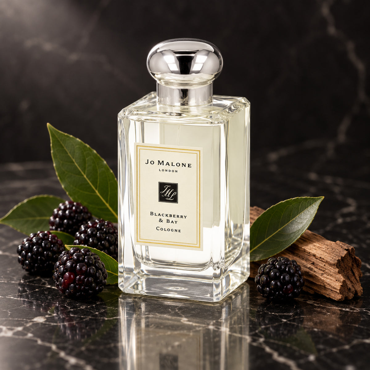 Jo Malone Blackberry & Bay, 100 ml — flacone con note olfattive