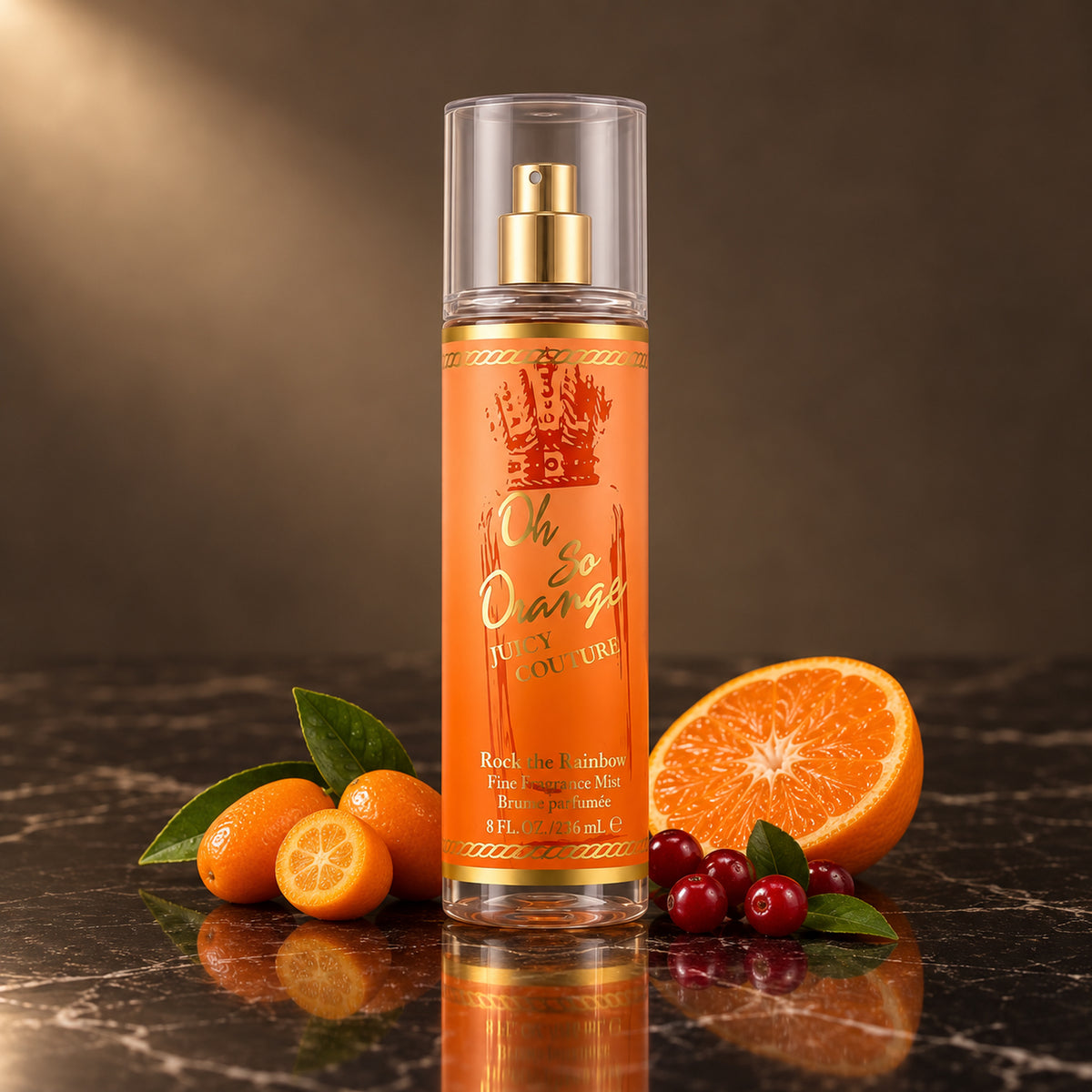 Juicy Couture Rock The Rainbow Oh So Orange, 236 ml — flacone con note olfattive