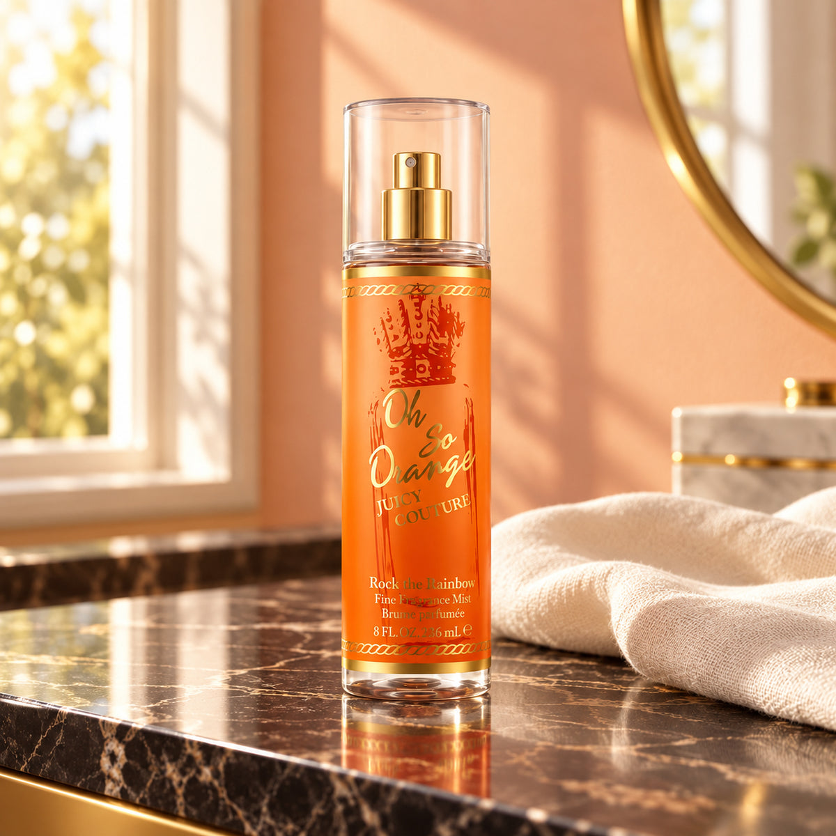 Juicy Couture Rock The Rainbow Oh So Orange, 236 ml — ambientazione lifestyle