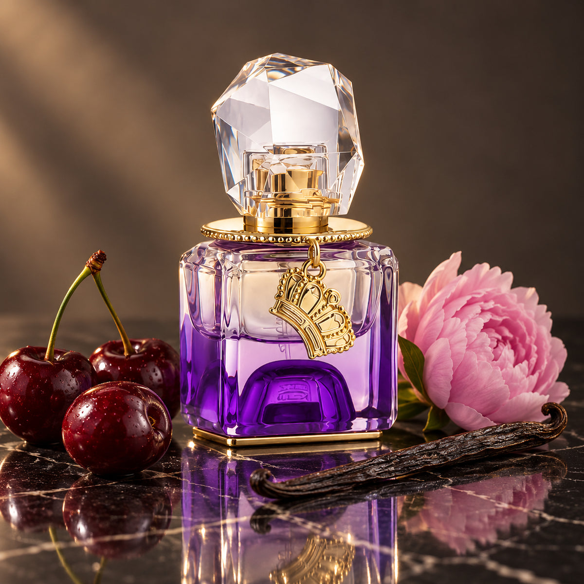 Juicy Couture Oui Play Decadent Queen, 15 ml — flacone con note olfattive
